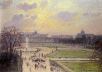 Pissarro, Camille - The Bassin des Tuileries